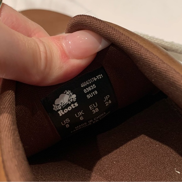 Roots leather Casual Sneakers in Brown size US 8 N-40-009 - Picture 3 of 3